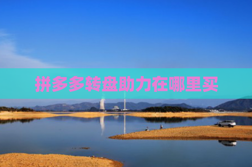 拼多多转盘助力在哪里买
