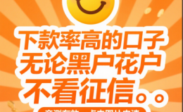 贷款最容易下款的黑口子,简短汇总七款春节能下款的小贷款口子 贷款最容易下款的黑口子,简短汇总七款春节能下款的小贷款口子