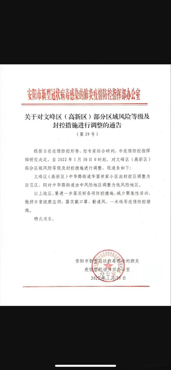 【安阳疫情风险等级,安阳疫情风险等级划分】